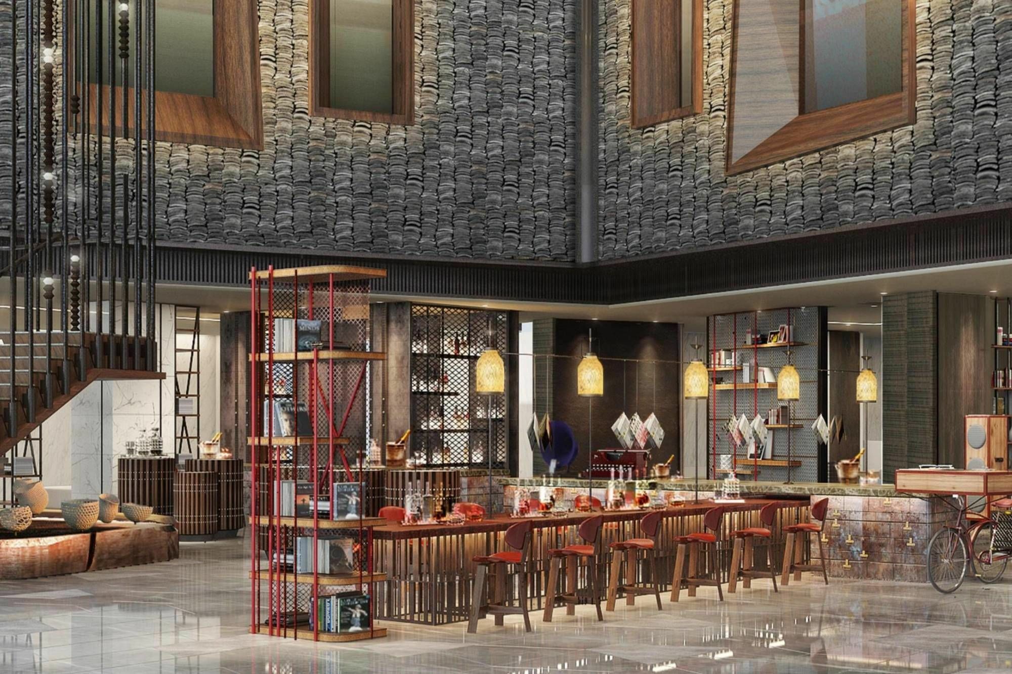 Renaissance Xi'An Hotel Eksteriør billede